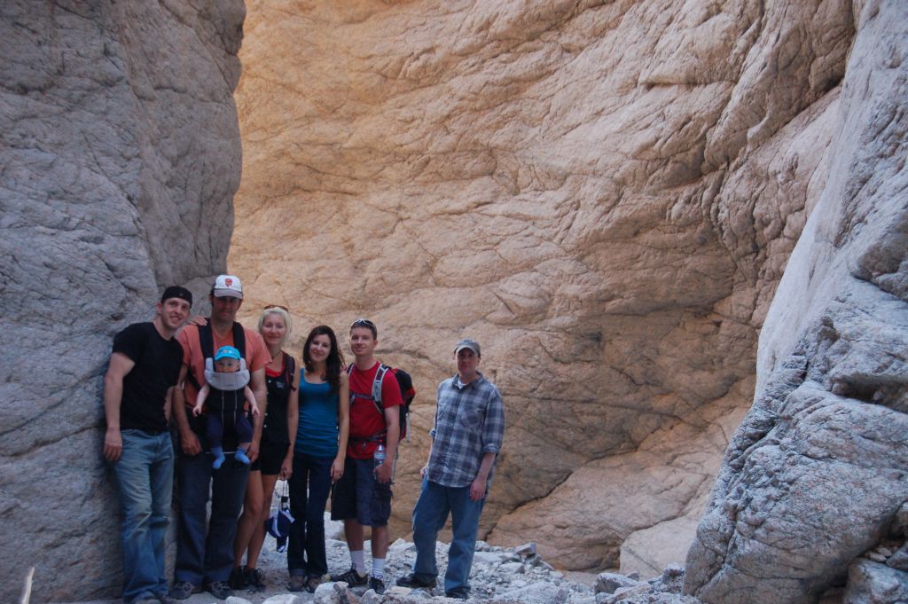 Our group says goodbye from our February 2013 trip.  Left to right, that's Tobin, Steve, Stefan, Daria, Annie, Jered, and Charlie: